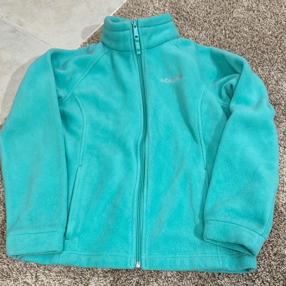 Columbia Kids' Teal Fleece Jacket